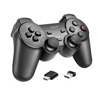 LogiLink AA0187 - Controlador de juegos inalámbrico, 2,4 GHz, para Windows PC, Android, TV Boxes, PS3
