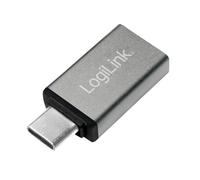 LogiLink AU0042 - USB-C Stecker (USB 3.2 Gen1) Adapter auf USB-A (USB 3.0) Buchs