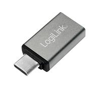 LOGILINK AU0042 - Conector macho USB C a conector hembra USB 3.0 A