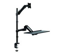 Logilink Bp0030 Supporti A Parete Per Tv 68,6 Cm [27] Scrivania Nero (siT-Stand Workstation Monitor - Desk Mount, 13-27 - Warranty: 12m)