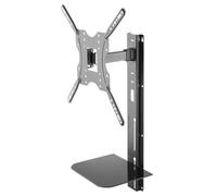 LogiLink BP0048 - Soporte de pared para pantalla plana (30 kg, 81,3 cm (32"), 139,7 cm (55"), 100 x 100 mm, 400 x 400 mm, Negro, Acero inoxidable)