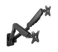 LOGILINK BP0146 - Soporte para monitor, 2 pantalla, montaje en pared hasta 81 cm (