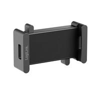 Logilink BP0204 - Soporte de sujeción para Dispositivos de 4,7 a 15" (VESA 75x75), Color Negro