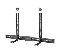 Logilink BP0205 - Soporte Universal para Barra de Sonido, 86-155 mm de Profundidad, Color Negro