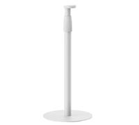 LogiLink BP0208W - Soporte de Altavoz para SONOS ERA 100 y 300, Altura: 682-1068 mm, máx. 5 kg, Color Blanco