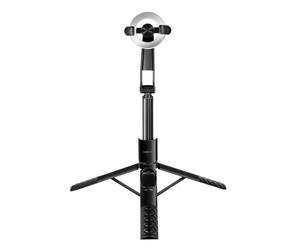 LogiLink BT0069 - Palo Selfie magnético Extensible para Smartphones de 4,1 a 7 Pulgadas (55-90 mm), BT 5.0, Compatible con MagSafe, 86 cm