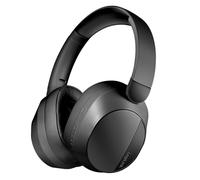 LogiLink BT0071 - BT 6.0 - Auriculares para Videojuegos con AUX Adicional de 3,5 mm, ANC (cancelación Activa de Ruido), 15 Horas de duración de la batería, Color Negro