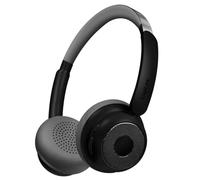 LogiLink BT0072 - BT 6.0 AuraSolo Auriculares con AUX Adicional de 3,5 mm, Control multifunción, 20 Horas de autonomía, Color Negro