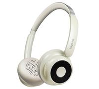 LogiLink BT0072S - BT 6.0 AuraSolo - Auriculares AuraSolo con AUX Adicional de 3,5 mm, Control multifunción, 20 Horas de duración de la batería, Color: marrón