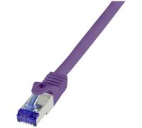 Logilink C6A059S RJ45 CAT 6a S/FTP 2.00 m Púrpura 1 ud.