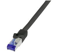 Logilink C6A113S RJ45 Cat 6a S/FTP 20 m Negro 1 pc(s)