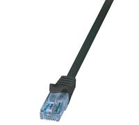LOGILINK - Cable de Red Latiguillo RJ45 Cat.6A 10GE Home UUTP ECONLINE Cable de Datos Black 3,00M