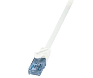 Logilink - Cable de Red Latiguillo RJ45 Patch Cable Cat.6A 10GE Home UUTP ECONLINE White 7,50M