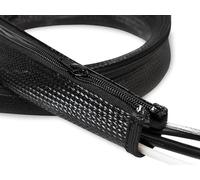Logilink Cable Flexwrap con Cremallera, 2,0M, 50Mm, Negro