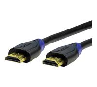 Cable hdmi con ethernet logilink ch0063 3 m negro