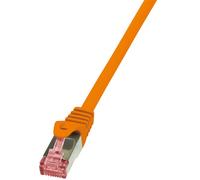 Logilink cat.6 s/ftp, 1m cable de red naranja cat6 s/ftp (s-stp)