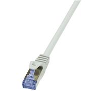 LogiLink CQ3042S - Cable PrimeLine CAT6A S/FTP Patch PIMF LSZH de 1.5 m, Gris
