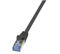 Logilink cat6a s/ftp, 1m cable de red negro s/ftp (s-stp)
