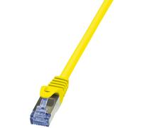 LogiLink CQ3067S - Cable Datos de Red Categoria 6 PrimeLine CAT6A SFTP Patch PIMF LSZH de 3 m, Amarillo
