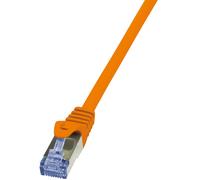 Logilink cat6a s/ftp, 5m cable de red naranja s/ftp (s-stp)