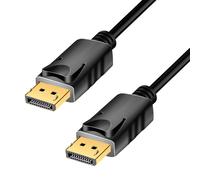 LogiLink CD0101 - DisplayPort-Kabel, DP/M zu DP/M, 4K/60 Hz, CCS, schwarz, 2 m