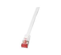 Logilink cf2031s 1 m cat6 U/FTP (STP) Color Blanco Cable de Red - Cable de Red (1 m, Cat6, RJ-45, RJ-45, U/FTP (STP), Macho/Macho)