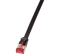 LogiLink CF2033S - Cable de red (1 m, Cat6, U/FTP (STP), RJ-45, RJ-45, Negro)