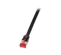 LogiLink CF2103S - Cable de red (15 m, Cat6, U/FTP (STP), RJ-45, RJ-45, Negro)