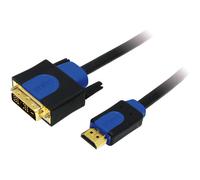 LogiLink® CHB3103 Cable HDMI A DVI, DVI A HDMI 3m