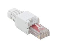 Logilink Conector Profesional MP0025 UTP Cat 6, sin Herramientas, Conector RJ45 para instalación y Montaje sin Herramientas, crimpado sin Herramientas