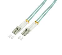 Logilink Cordón De Conexión De Fibra Om3 50 / 125Μ LC-LC 0,5M