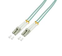 Logilink Cordón De Conexión De Fibra Om3 50 / 125Μ LC-LC 0,5M