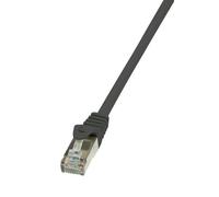 LogiLink CP1013S - Cable CAT5e F/UTP Patch de 0.25 m, Negro