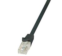 LogiLink CP1013U - Cable CAT5e UTP Patch de 0.25 m, Negro