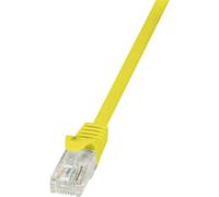 LogiLink CP1067U - Cable CAT5e UTP Patch de 3 m, Amarillo