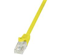 LogiLink CP1087U - Cable CAT5e UTP Patch de 7.5 m, Amarillo