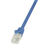 LogiLink CP1096U - Cable CAT5e UTP Patch de 10 m, Azul