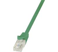 LogiLink CP2015U - Cable EconLine CAT6 U/UTP Patch de 0.25 m, Verde