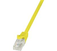 LogiLink CP2037U - Cable EconLine CAT6 U/UTP Patch de 1 m, Amarillo