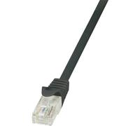 LogiLink CP2063U - Cable EconLine CAT6 U/UTP Patch de 3 m, Negro