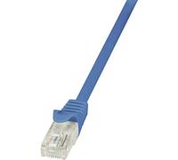 LogiLink CP2076U - Cable EconLine CAT6 U/UTP Patch de 5 m, Azul