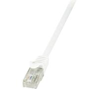 LogiLink CP2091U - Cable EconLine CAT6 U/UTP Patch de 10 m, Blanco