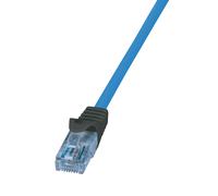 Logilink cpp010 cable de red azul 10 m cat6a u/utp (utp)