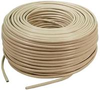 LogiLink CPV0014 - Cable Ethernet de 100 Metros, marrón