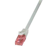 LogiLink CQ2012U - Cable PrimeLine CAT6 U/UTP Patch LSZH de 0.25 m, Gris