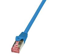 LogiLink CQ2026S - Cable PrimeLine CAT6 S/FTP Patch PIMF LSZH de 0.5 m, Azul