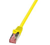 LogiLink CQ2027S - Cable PrimeLine CAT6 S/FTP Patch PIMF LSZH de 0.5 m, Amarillo