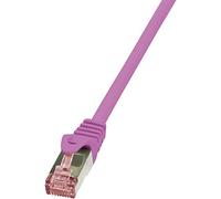 LogiLink CQ2059S - Cable PrimeLine CAT6 SFTP Patch PIMF LSZH Cables de Red de 2 m, Rosa