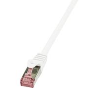 LogiLink CQ2061S - Cable PrimeLine CAT6 S/FTP Patch PIMF LSZH de 3 m, Blanco