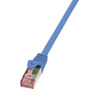 LogiLink CQ2066S - Cable PrimeLine CAT6 S/FTP Patch PIMF LSZH de 3 m, Azul